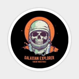 Skull Astronaut Galaxian Explorer Magnet